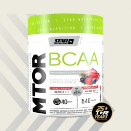 Aminoácidos mTOR BCAA Star Nutrition® - 540 g - Fruit Punch